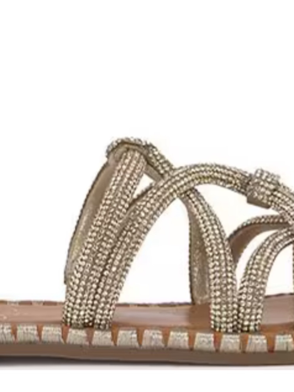 Jessica Simpson Rhinestone Sandals size 9.5 - Picture 5 of 6